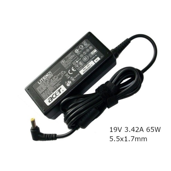 מתאם מקורי למחשב נייד ACER 19V 3.42A 65W