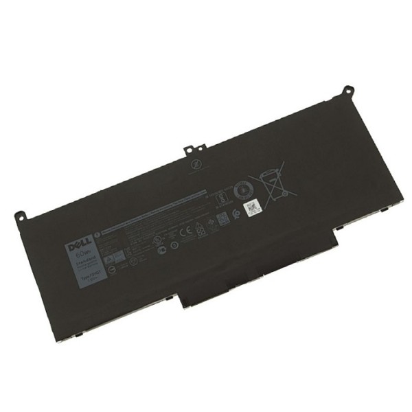 בטריה אורגינלית ללפטופ דל DELL ORIGINAL BATTERY F3YGT 7.6V 7500MAH 60WH