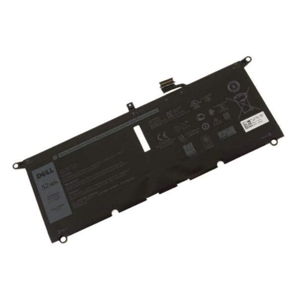 בטריה אורגינלית ללפטופ דל DELL ORIGINAL BATTERY DXGH8 7.6V 6500MAH 52WH