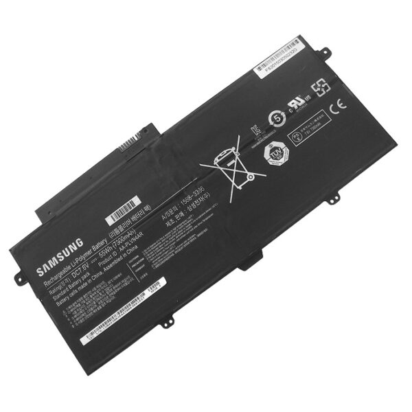 בטריה אורגינלית ללפטופ סמסונג SAMSUNG GENUINE BATTERY AA-PLVN4AR 7.6V 55Wh 7300mah