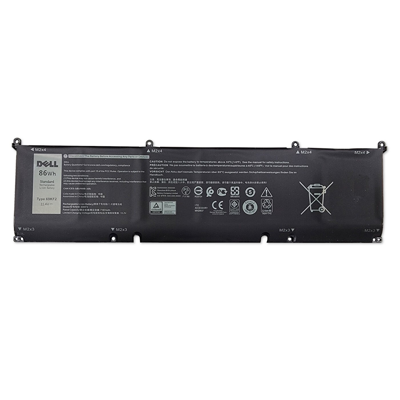 Dell Original Battery 69KF2 | לבפיקס מחשבים